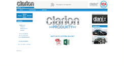 Desktop Screenshot of clarion.sk