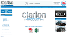Tablet Screenshot of clarion.sk