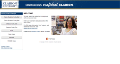 Desktop Screenshot of d2l.clarion.edu