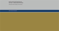 Desktop Screenshot of msite.clarion.edu